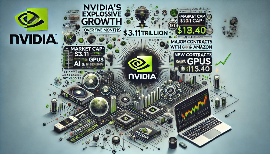 История роста NVIDIA: Как компания стала такой дорогой за 5 месяцев