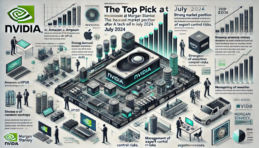 Акции Nvidia — лучший выбор в Morgan Stanley после распродажи технологического сектора