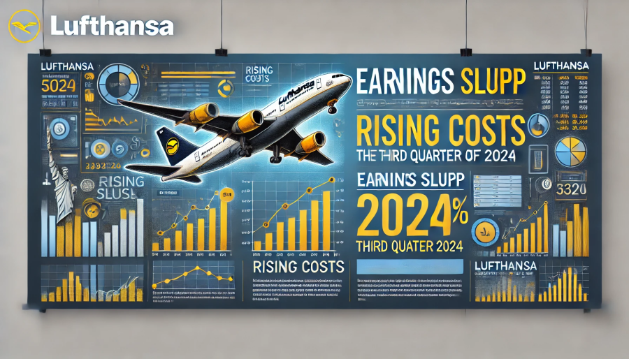 Lufthansa видит падение прибыли в третьем квартале из-за роста расходов